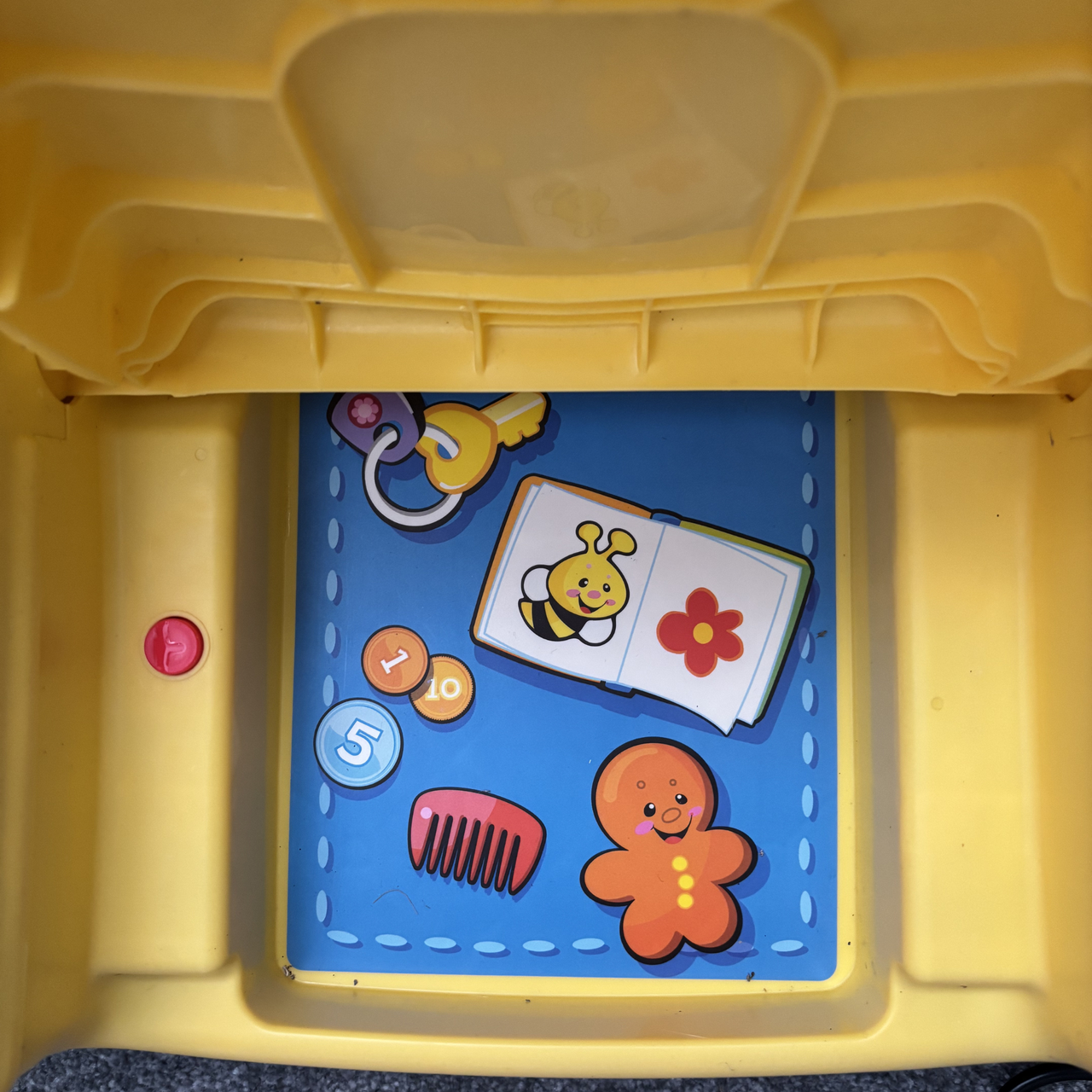 kids chair after using the Beldray Digital Handheld Steam Cleaner