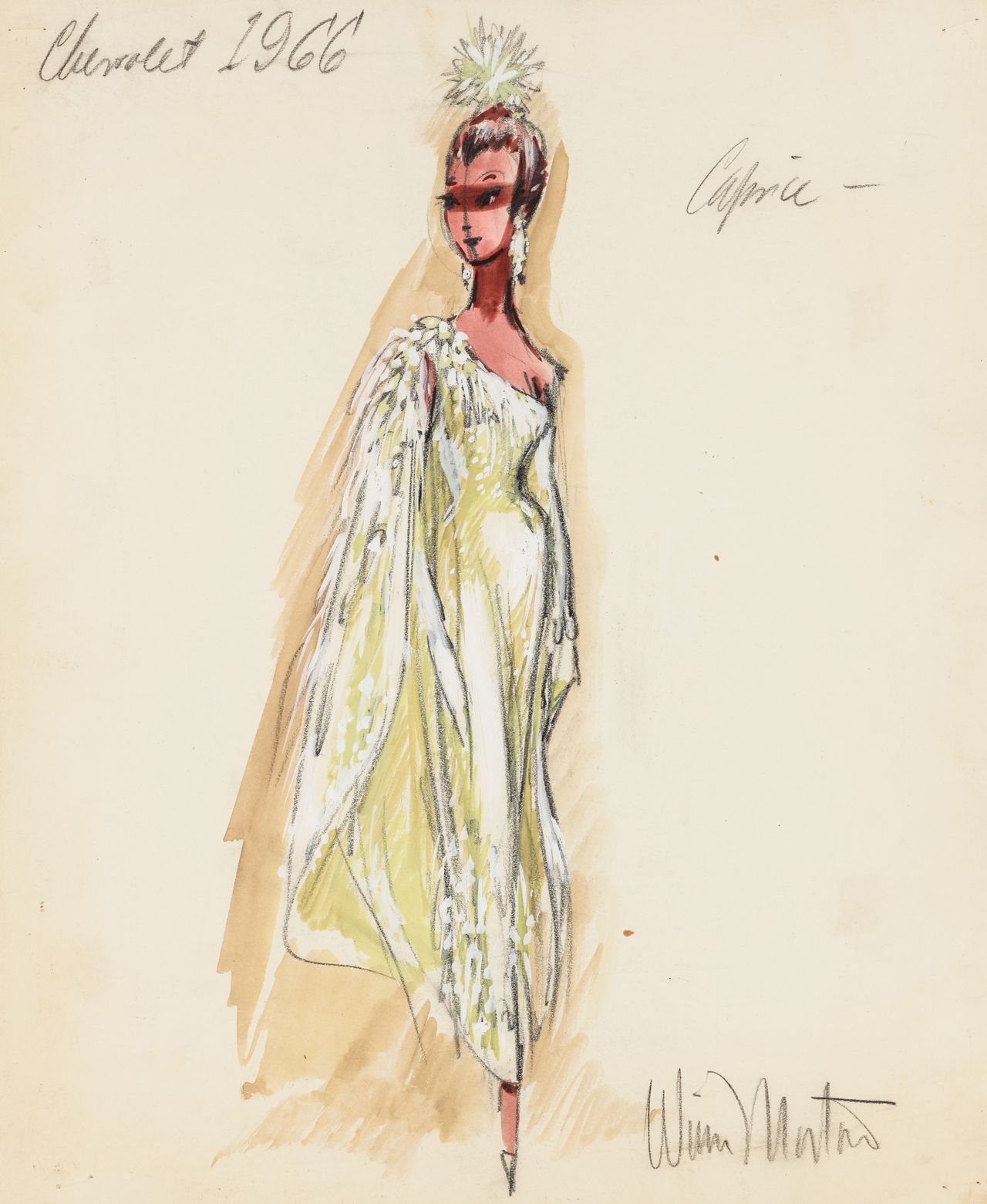 Winn Morton designs for the Industrial Musicals put on by General Motors