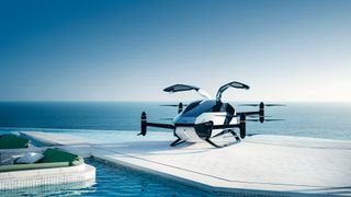 The XPENG two-seater eVTOL flying car X2 will have its first public flight at GITEX GLOBAL 2022