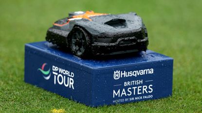 A British Masters tee marker