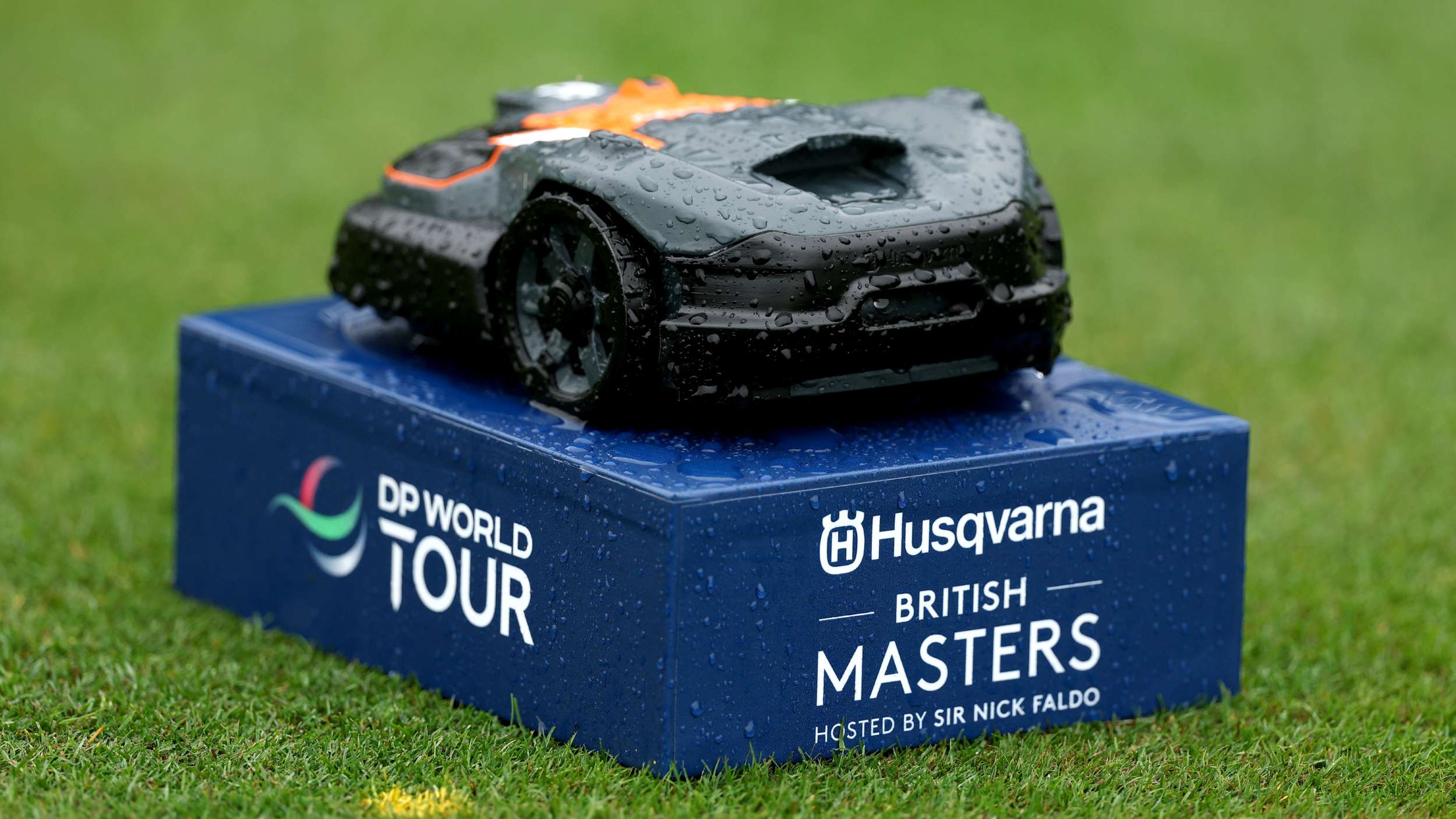 A British Masters tee marker