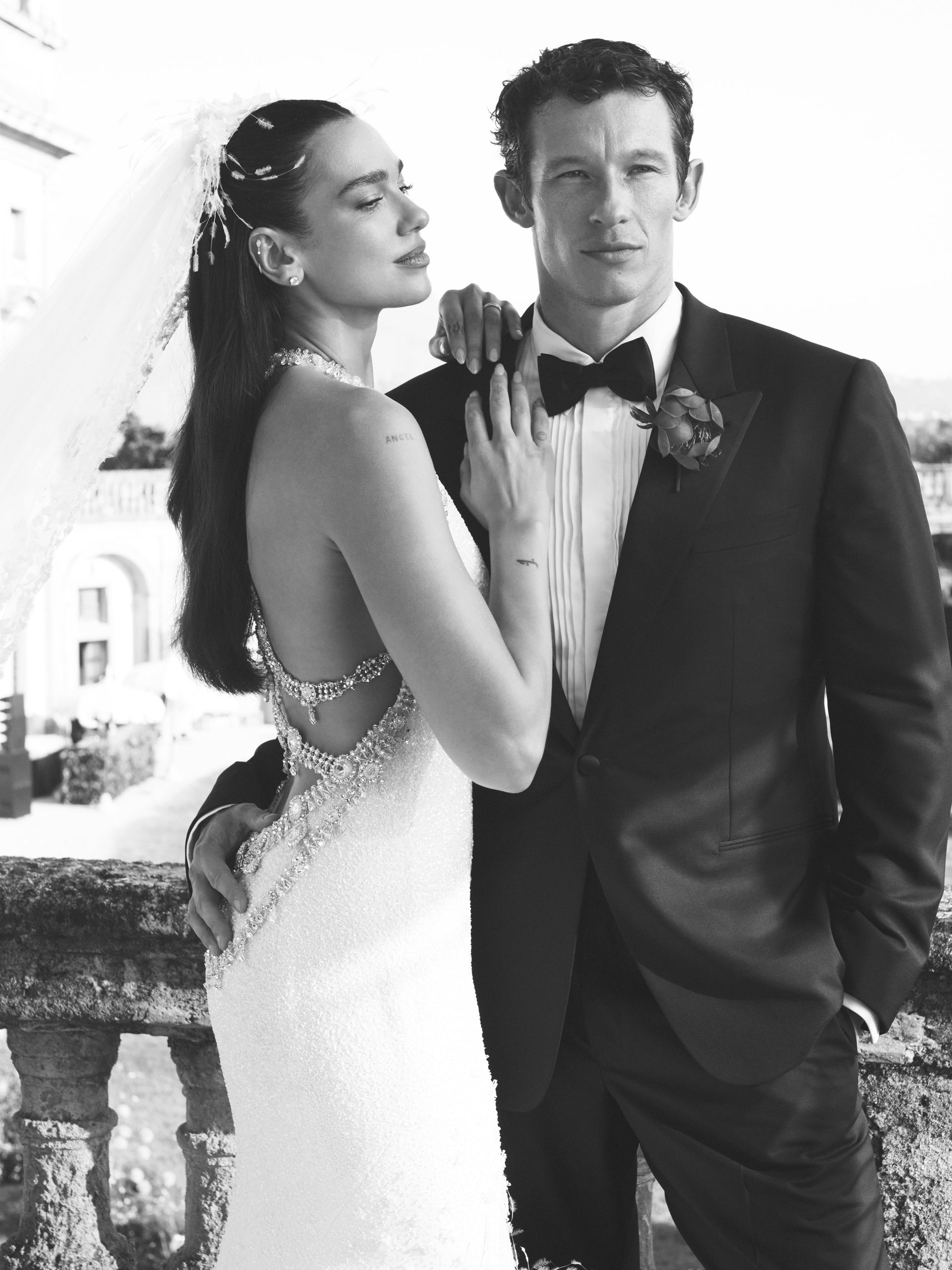 Dua Lipa and Callum Turner Wedding