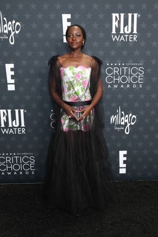 Lupita Nyong'o at the 2025 Critics Choice Awards