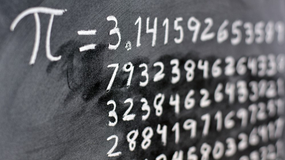 Pi is an irrational number, meaning it has an infinite number of decimal points.