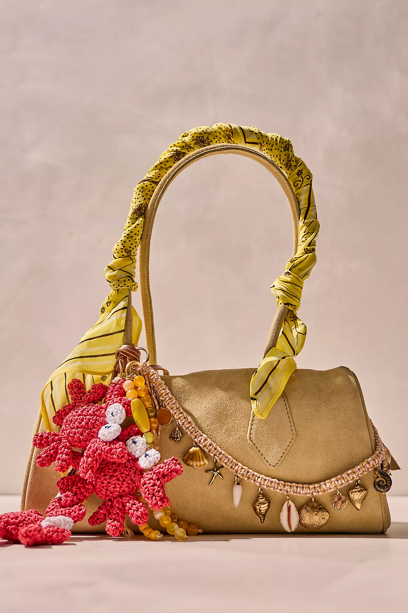 Sierra Suede Shoulder Bag