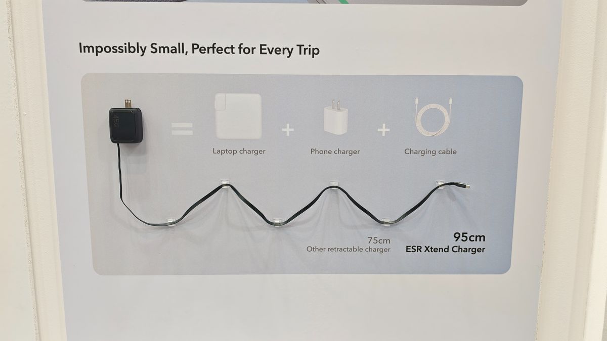 ESR Xtend cable length display