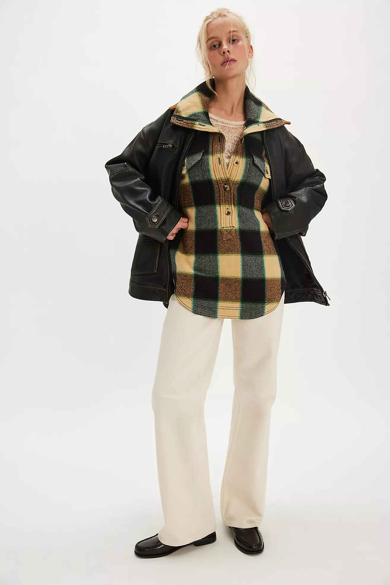 We the Free Wyoming Mornings Plaid Pullover