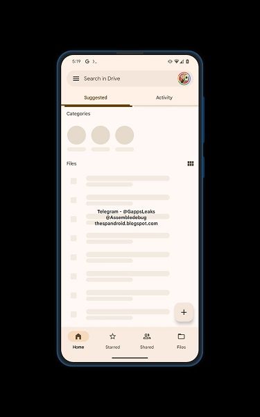 Google is working on a new "category" system for Drive, which will be shown on its home page.