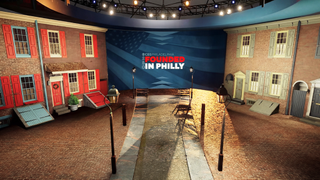 This “Founded in Philly” set provides a sample of how CBS O&O stations will be using virtual and augmented reality in connection with their Semiquincentennial programming initiatives.