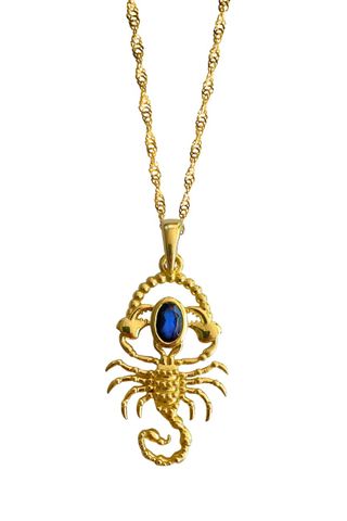 gold necklace with zodiac necklace 