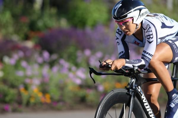 Carmen Small (TIBCO) coming by with a fast time.