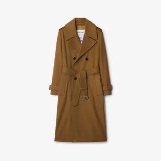 Burberry Long Cashmere Trench Coat