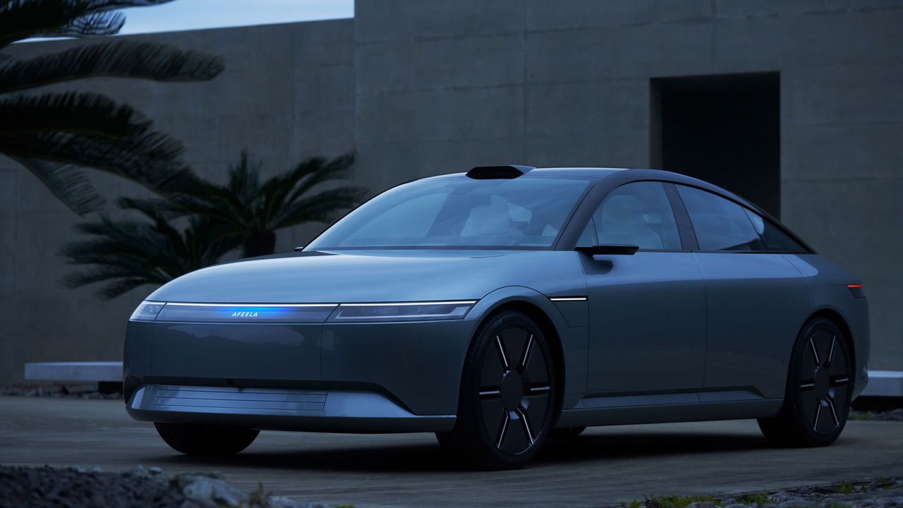 The Sony Honda Mobility Afeela concept car