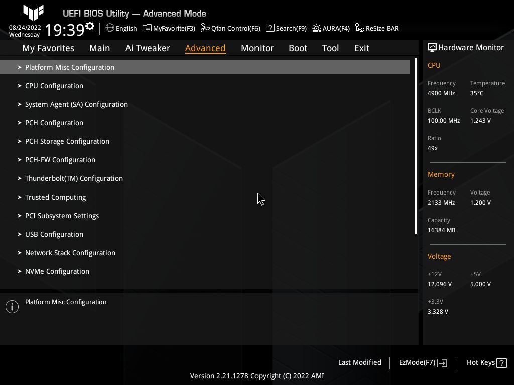 Asus TUF Gaming B660M-Plus WIFI D4