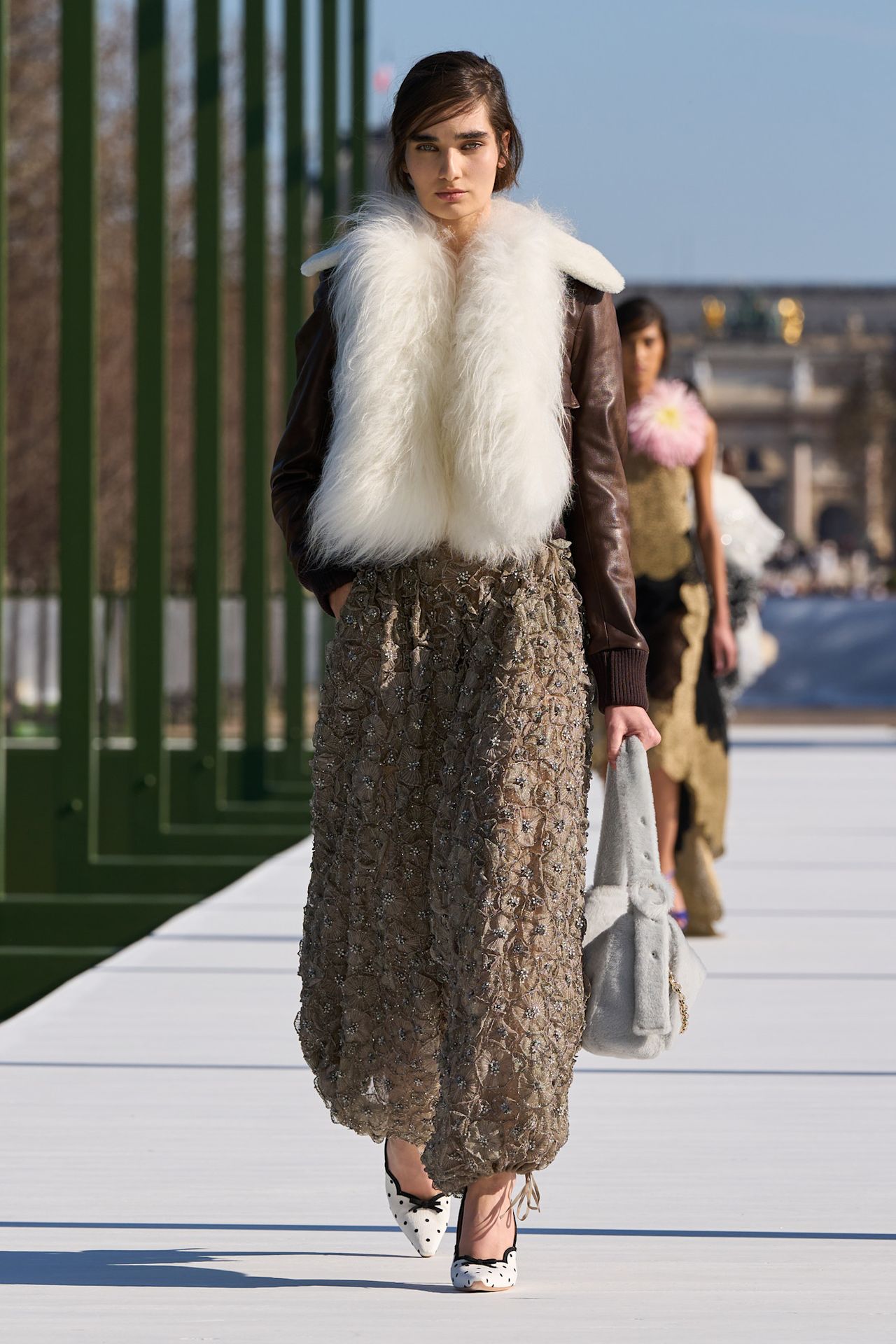 models on the Dior Fall 2026 runway at Paris Fashion Week