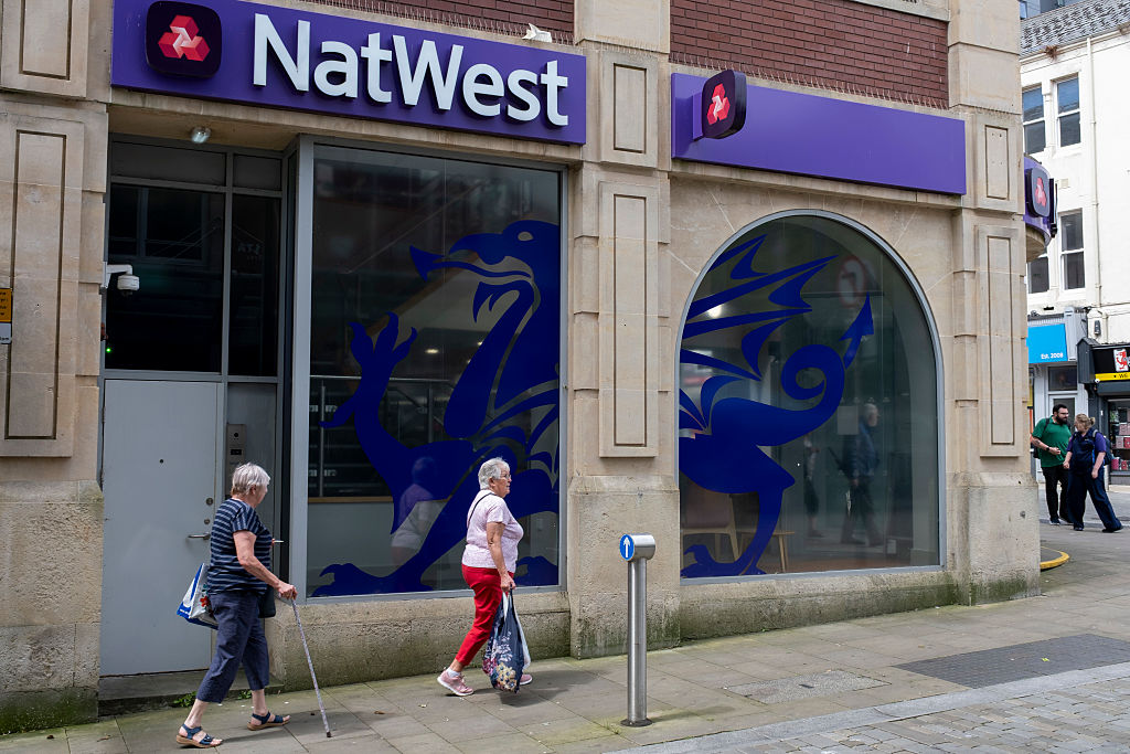 NatWest branch in Swansea, Wales