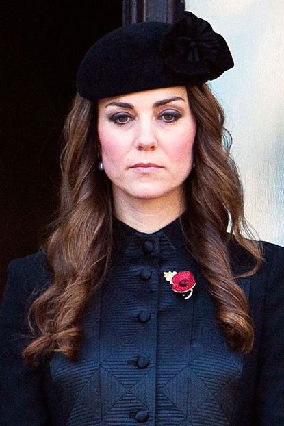Kate Middleton at the Remembrance Service at the London Cenotaph