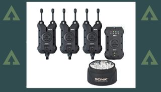 Sonik SKX 3+1 Alarm, Receiver and Bivvy Lamp Set
