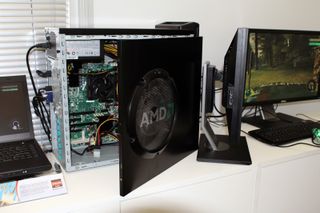 AMD's desktop system was built around the Annapurna board.