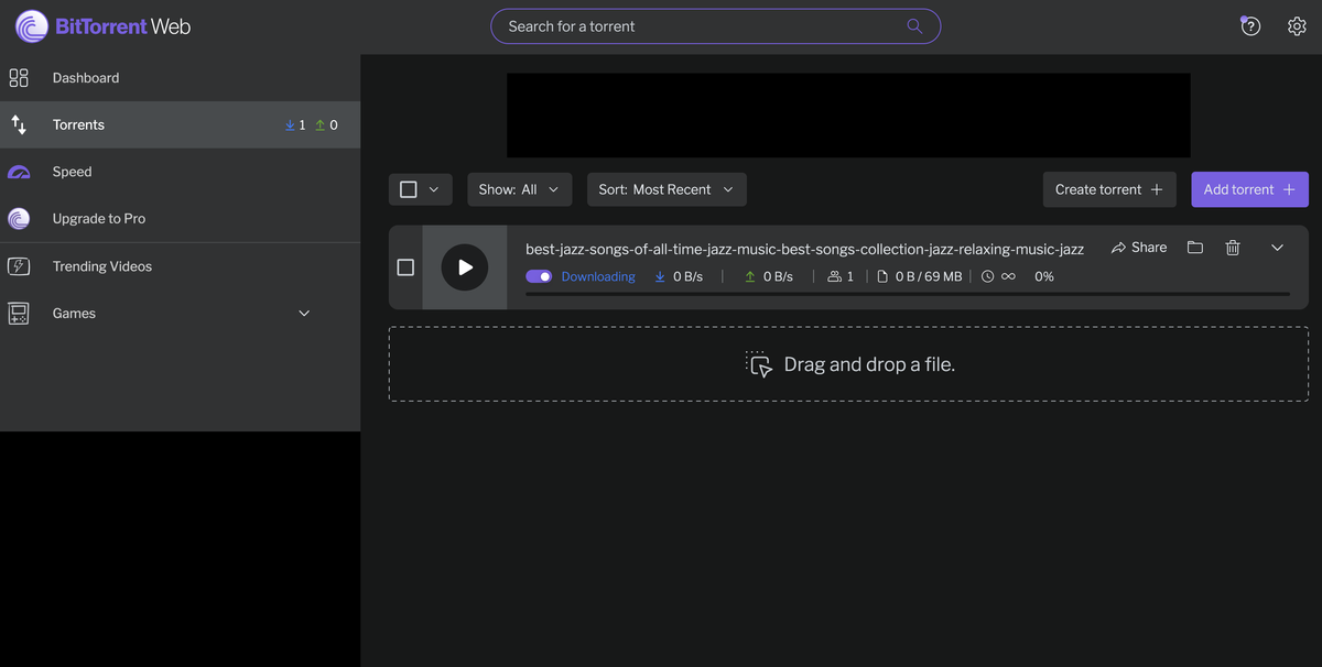 I tried the BitTorrent torrent client - read why it's ideal torrenting client for PCs and smartphones