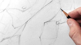 Improve your line work: pencilling the structure