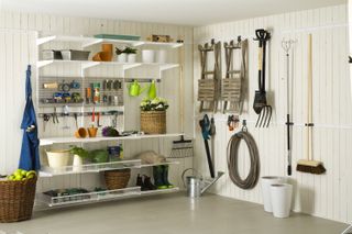 shed storage ideas