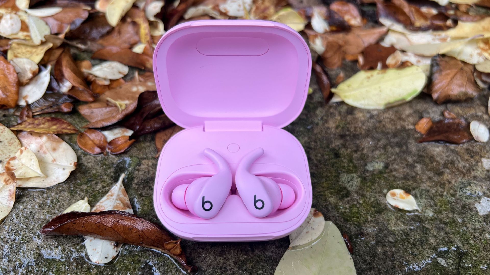 Grace Walsh&#039;s Beats Powerbeats Fit headphones