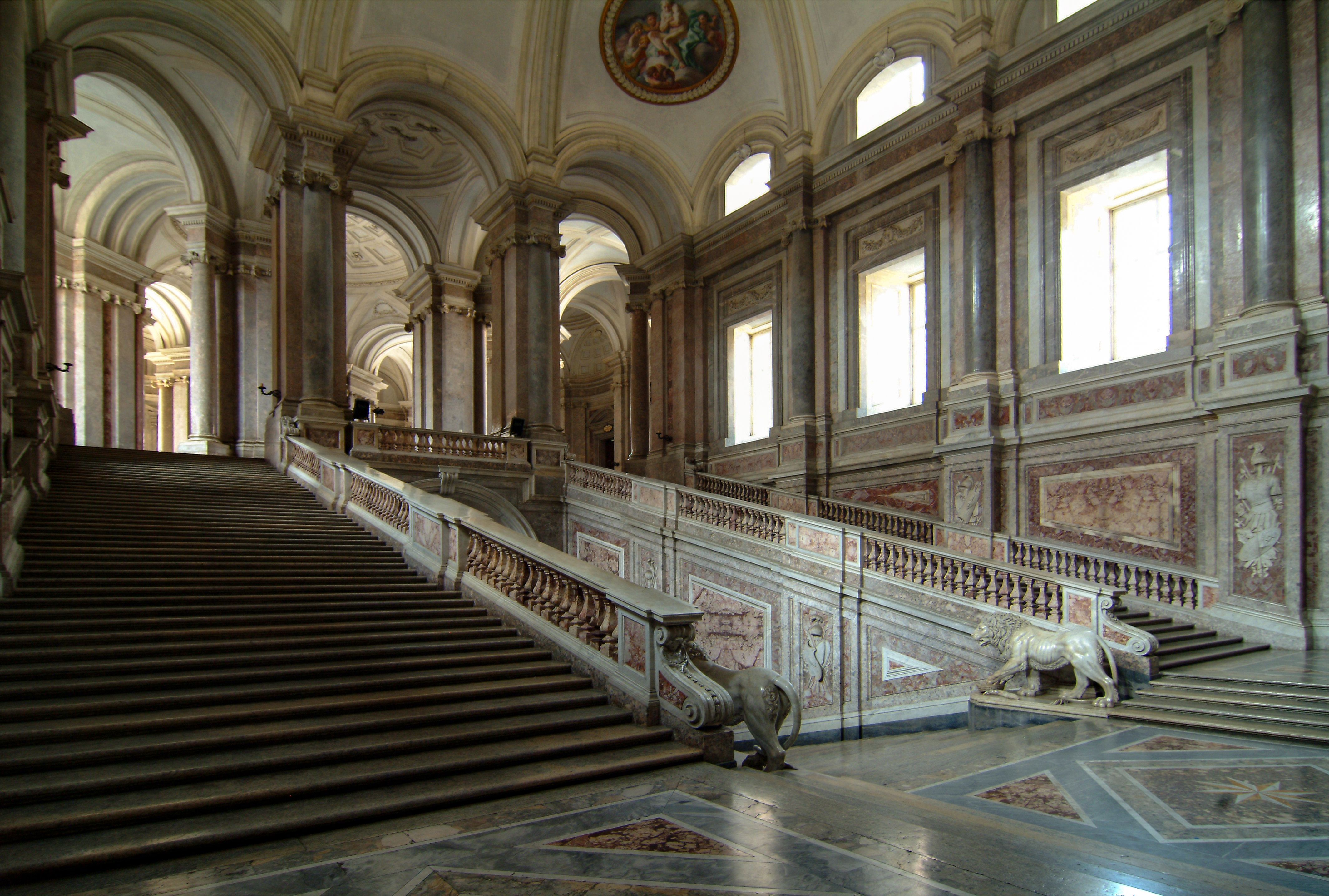 Reggia di Caserta, 20 miles north of Naples, is one of Europe's greatest palaces