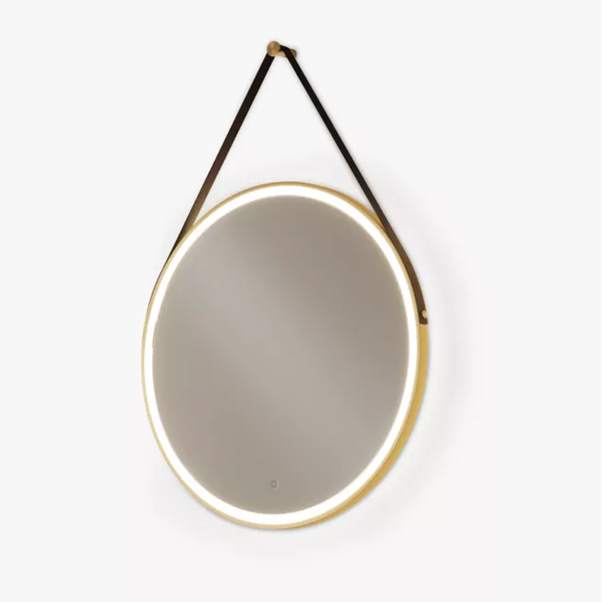 circular illuminated mirror