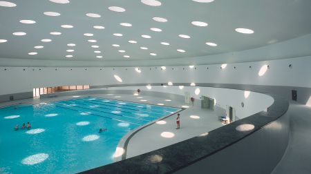 Ribera Serrallo Sports Complex by Alvaro Siza, Cornellà de Llobregat, Spain 2000–2006