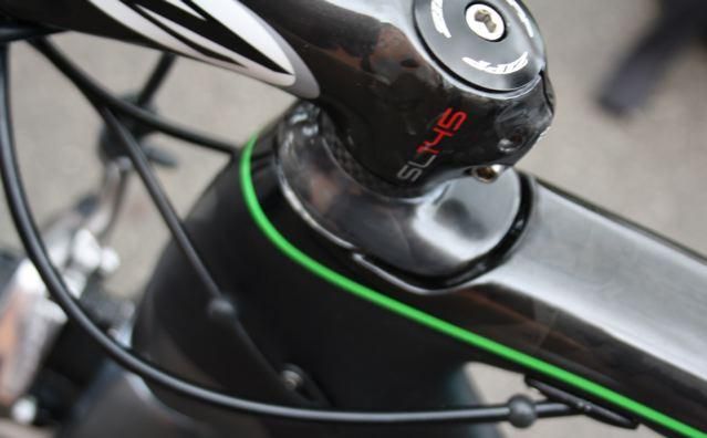 The Venge has this aerodynamic steering column