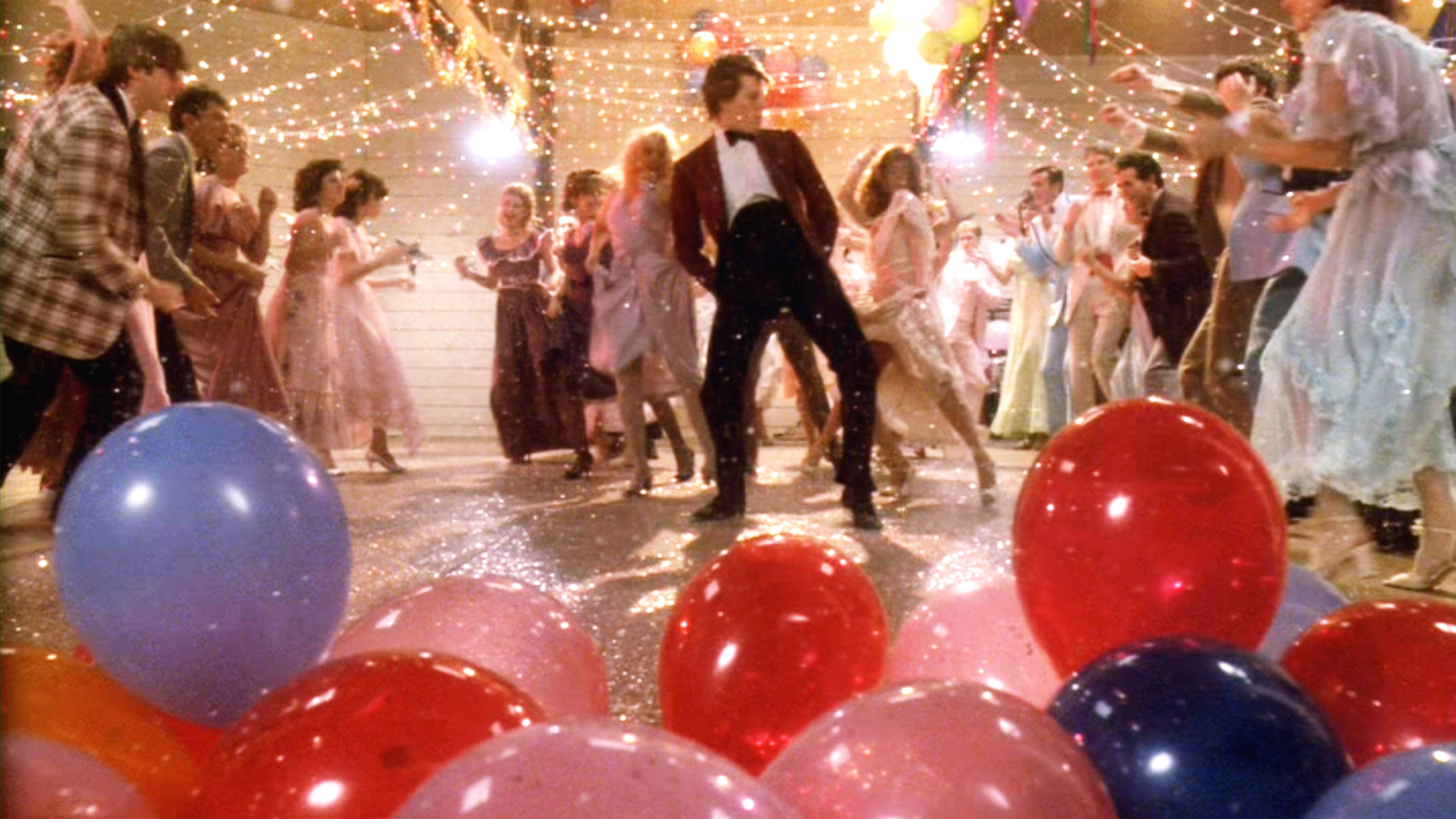 An image of Kevin Bacon dancing in 1984 movie Footloose.