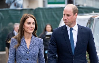 Prince William, Duke of Cambridge and Catherine, Duchess of Cambridge attend the official opening of the Glade of Light Memorial at Manchester Arena