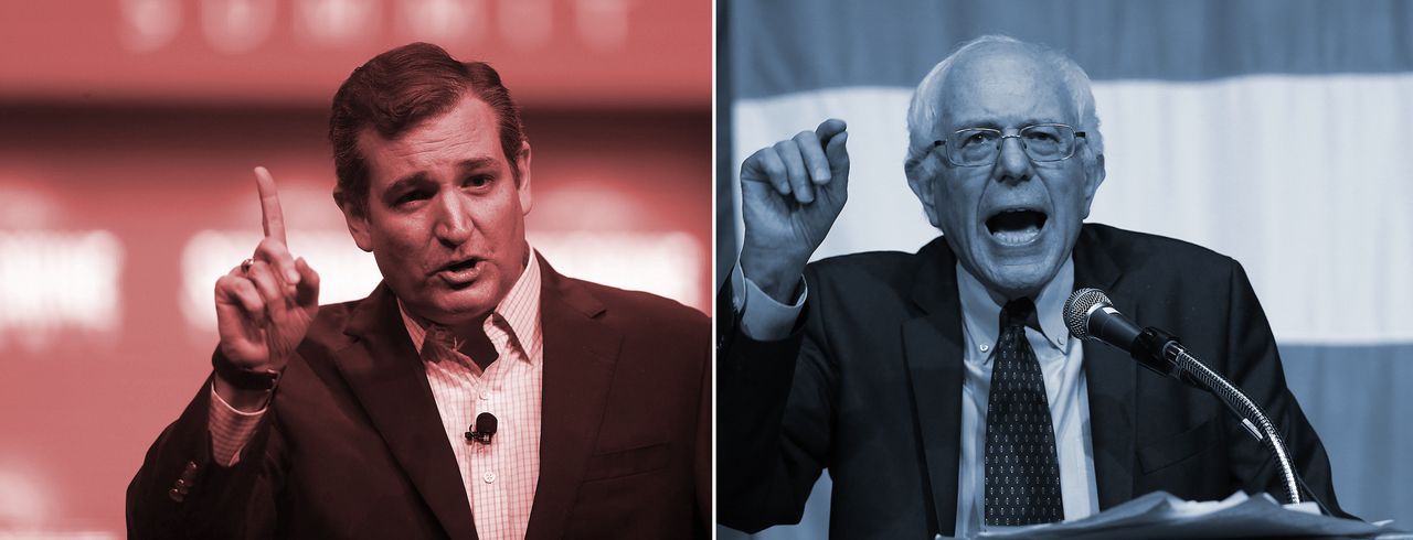 Cruz vs. Sanders.