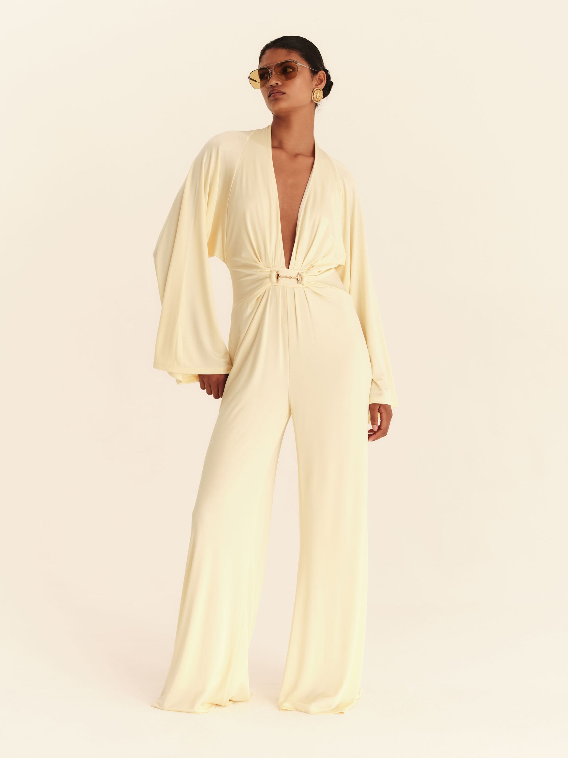 Bag-A-Billionaire Jumpsuit - Vermeer Yellow - Vermeer Yellow / Xs