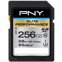 PNY Elite 256GB SDXC card: $90