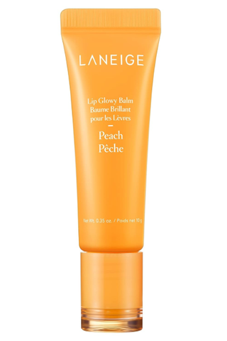 Laneige Lip Glowy Balm Peach: Hydrate, Glossy, Lightweight, Moisturize & Tint With Shea Butter