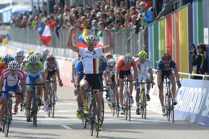 Jonas Bokeloh (Germany) produced a perfect sprint