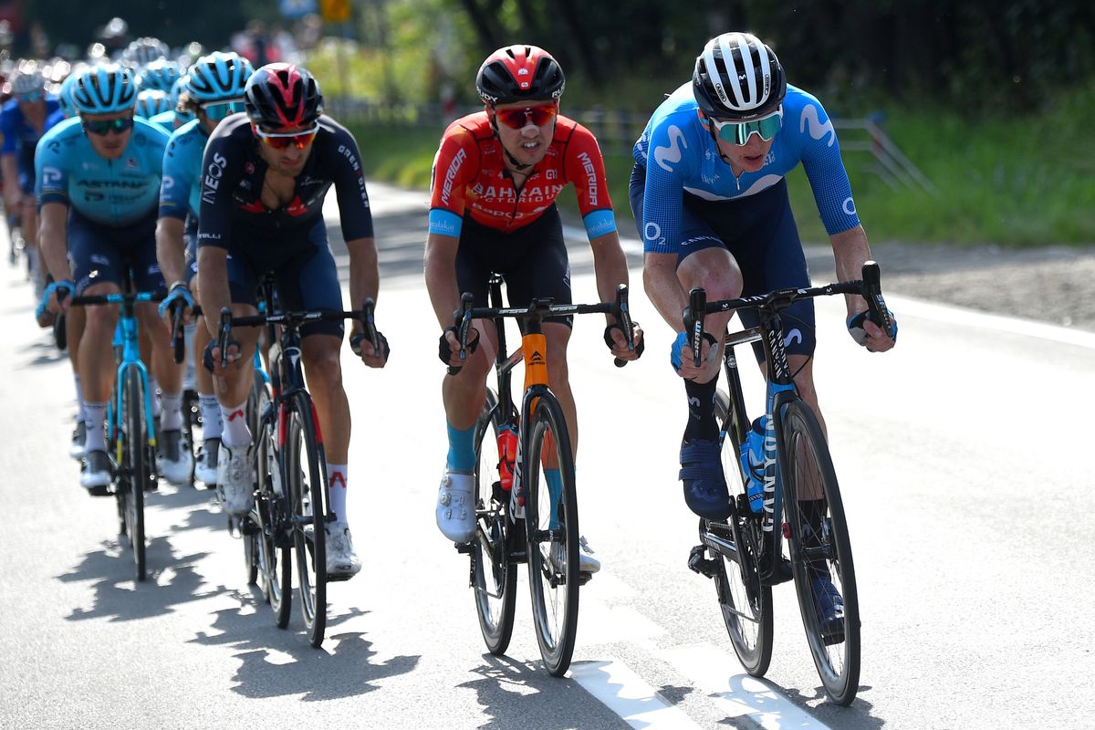 Tour de Pologne 2021 78th Edition 5th stage Chocholow BielskoBiala 1728 km 13082021 Matteo Jorgenson USA Movistar Team photo Dario BelingheriBettiniPhoto2021