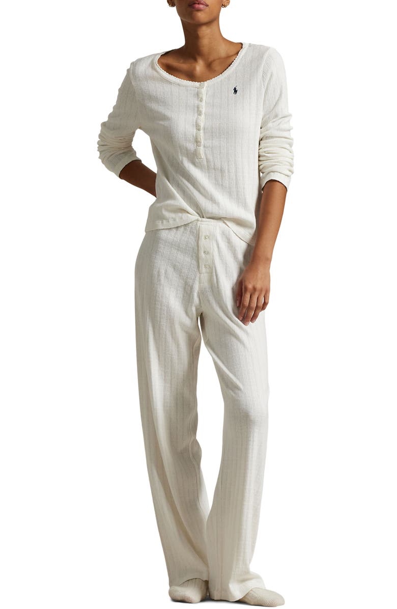 Henley Cotton Pajamas