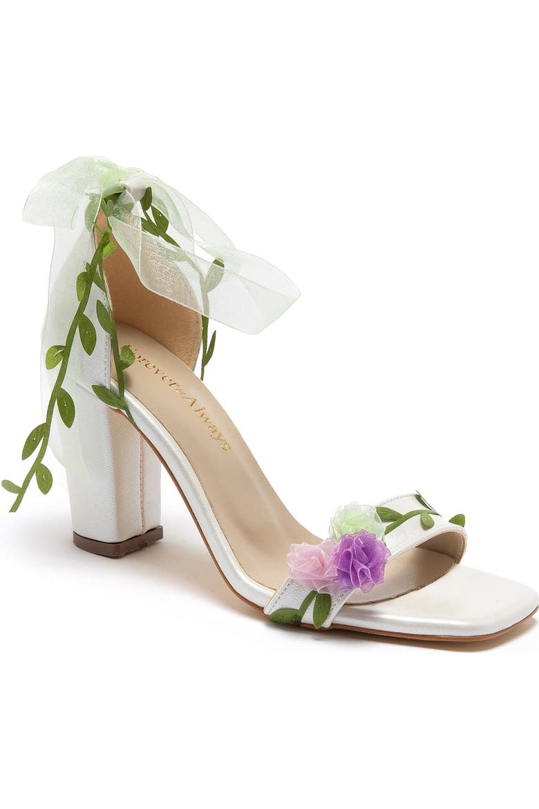 Blosse Floral Bridal Heels