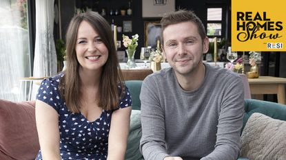 Real Homes Show presenters Laura Crombie and Jason Orme