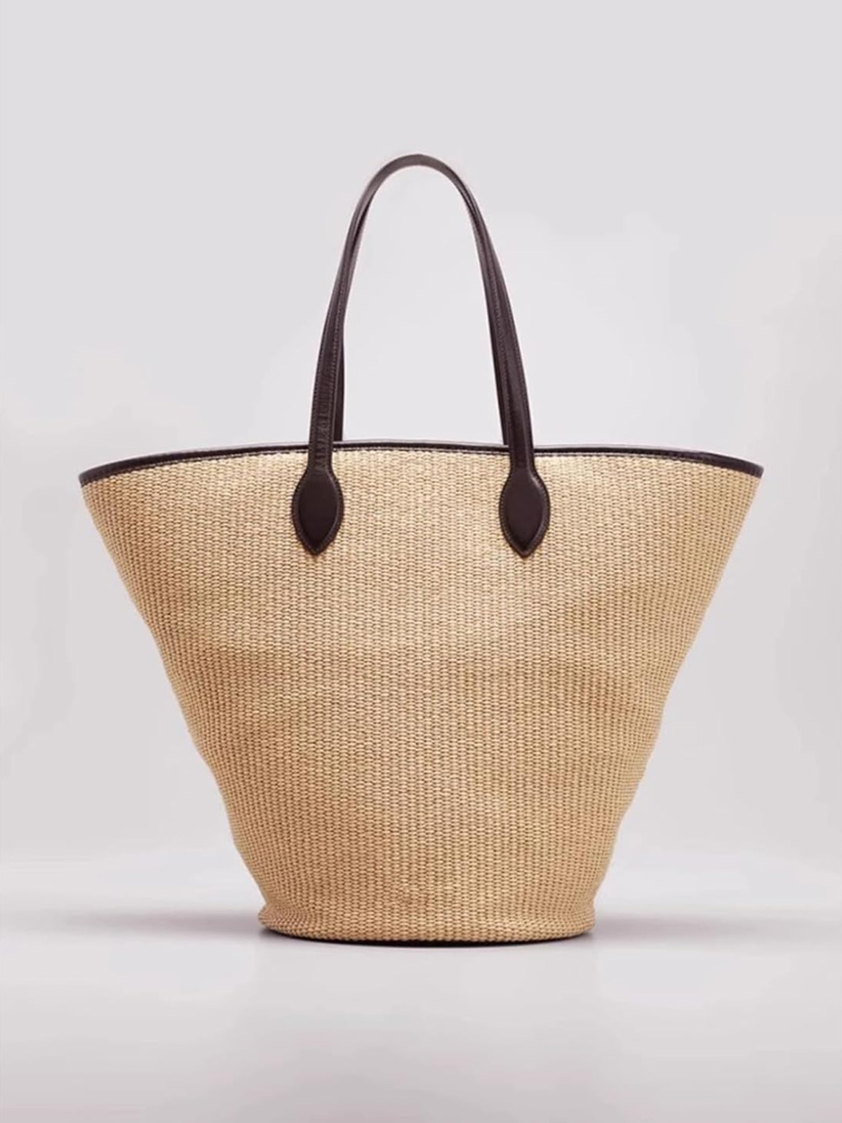 Newbagggyy Straw Handbag-Women's Summer Vacation Rattan Woven Bags Seaside One Shoulder Tote Bag (khaki, One Size)