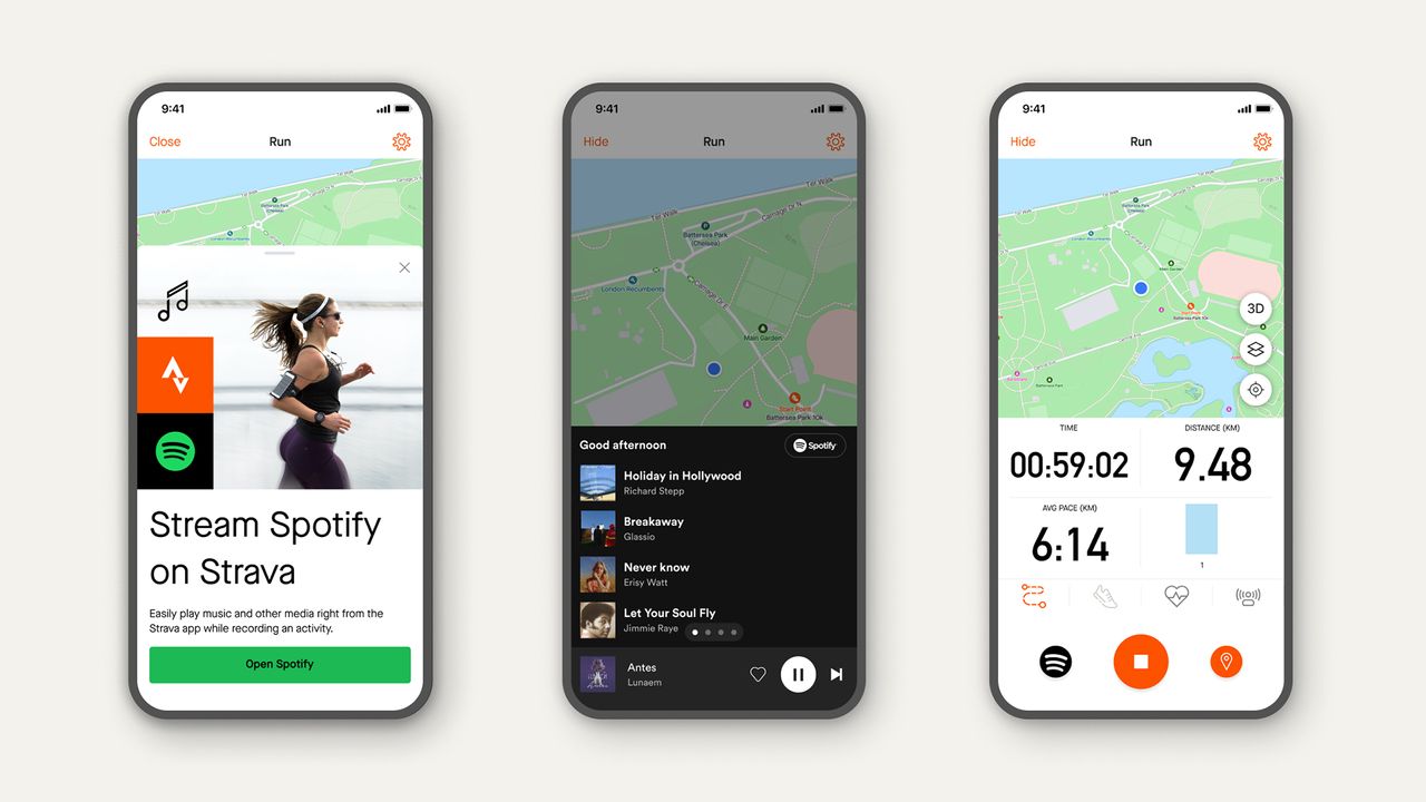 Spotify Integrates with Strava For a First-Of-Its-Kind Integration