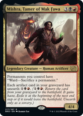 Magic: the Gathering - The Brothers War cards