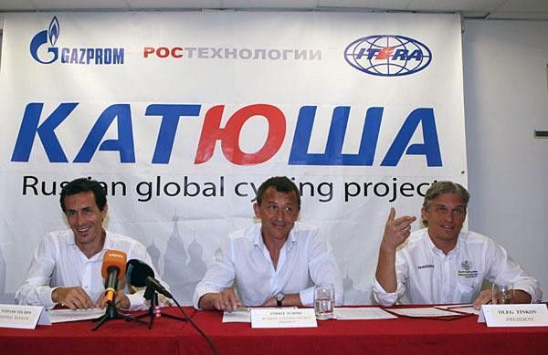 Stefano Feltrin, Andrei Tchmil and Oleg Tinkov