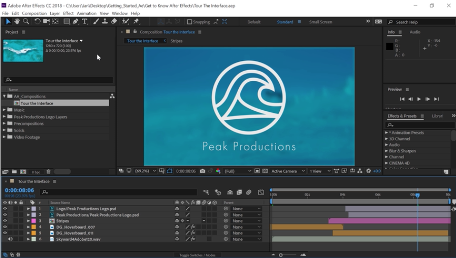 best after effects tutorials for beginners