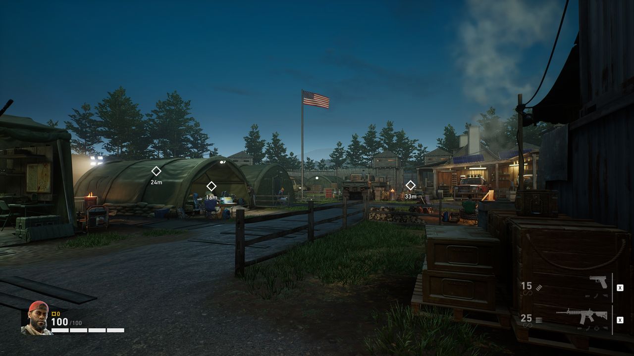 Back 4 Blood settings image quality comparison screenshots
