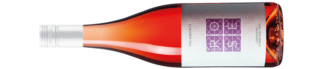 Bottle of ros&amp;eacute; wine