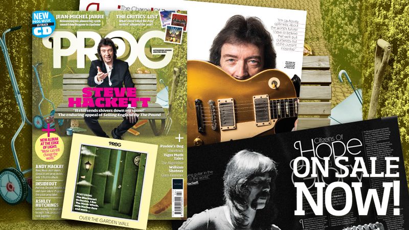 Steve Hackett lights up the front cover of the new issue of Prog | Louder